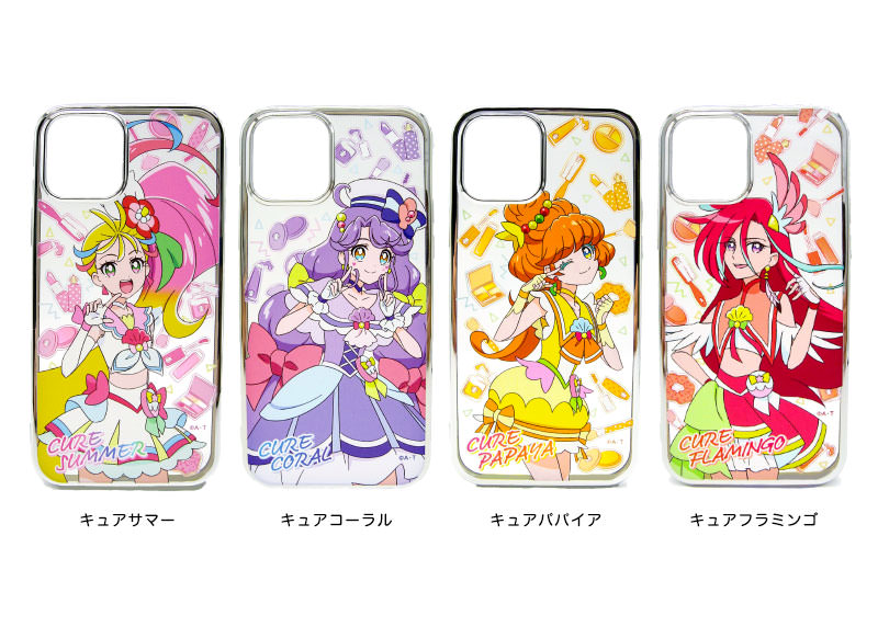 ブルジュラ キャラクターグッズ トロピカル ジュ プリキュア With きゅあ Iphone12 12proケース